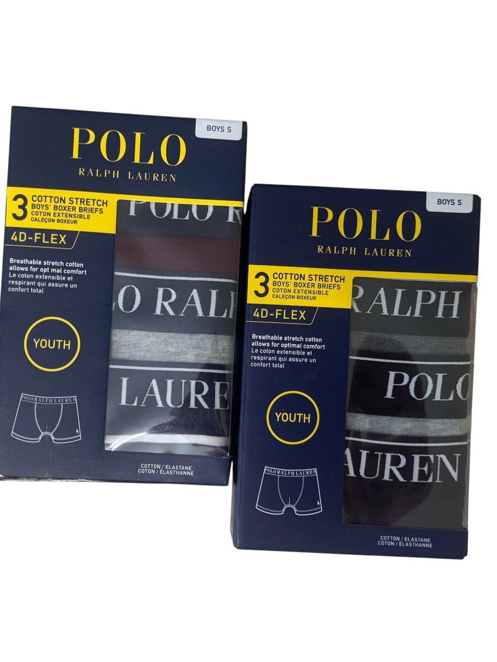 Polo Ralph Lauren Big Boys Cotton Stretch Boxer Briefs - Picture 4 of 13